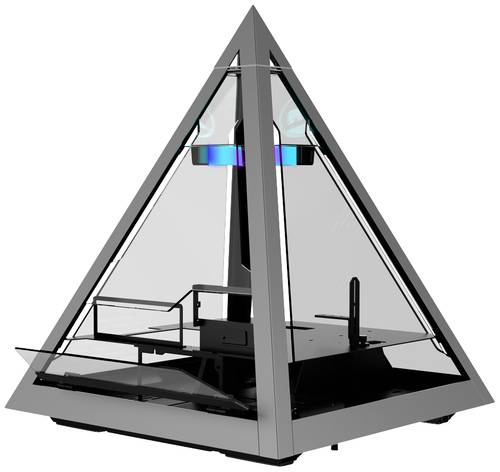 AZZA Pyramid 804 Tower PC-Gehäuse Schwarz, Grau, Transparent von AZZA