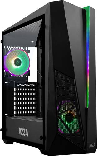 AZZA Thor 320 DH Midi-Tower PC-Gehäuse Schwarz von AZZA