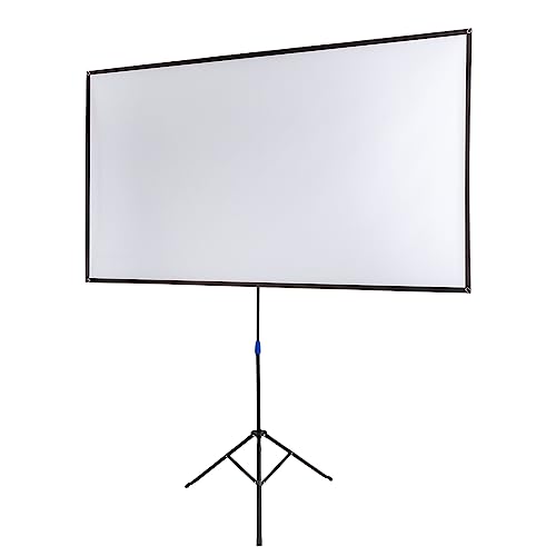 Faltbarer Projektionsschirm,Projector Screen mit Stativ,Tragbar Projektor Leinwand,16:9 4K HD Leinwand Tragbar,40-80cm Höhenverstellbar,für Heimkino,Camping und Freizeitveranstaltungen Faltbarer Projektionsschirm,Projector Screen mit Stativ,Tragbar Projektor Leinwand,16:9 4K HD Leinwand Tragbar,40-80cm Höhenverstellbar,für Heimkino,Camping und Freizeitveranstaltungen von Aangeebone
