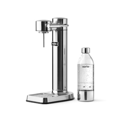 Aarke Carbonator 3 Trinkwassersprudler Polished Steel mit Flasche Aarke Carbonator 3 Trinkwassersprudler Polished Steel mit Flasche von Aarke