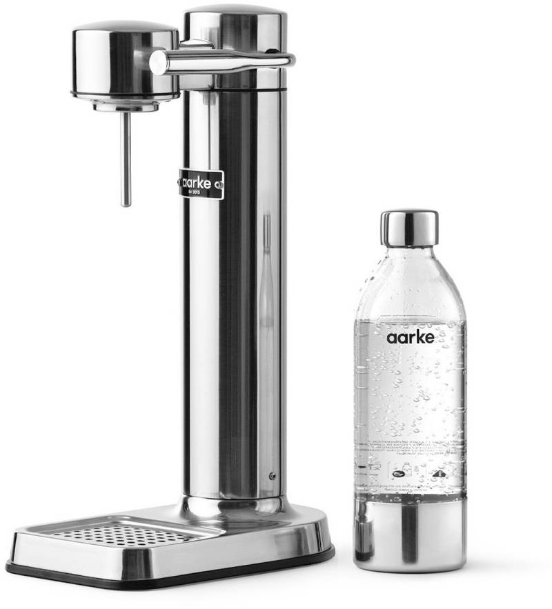 Carbonator III Trinkwasser-Sprudler AAC3-STEEL edelstahl von Aarke