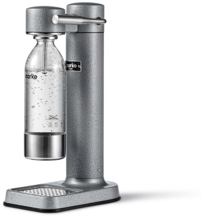 Carbonator III Trinkwasser-Sprudler Hammertone Grau Carbonator III Trinkwasser-Sprudler Hammertone Grau von Aarke