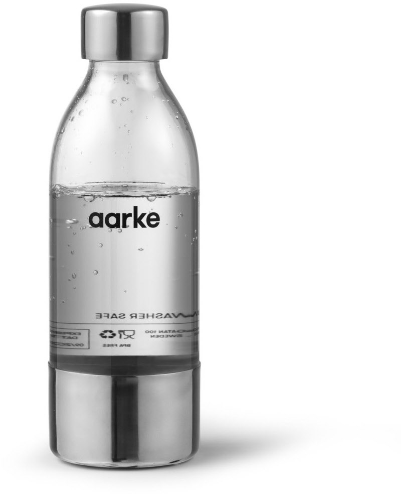 PET Wasserflasche (0,45l) Wasser Zu-/Aufbereiter-Zubehör transparent von Aarke