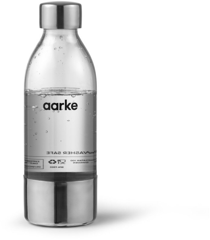 PET Wasserflasche 2er Pack (0,45l) Wasser Zu-/Aufbereiter-Zubehör transparent von Aarke