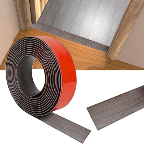 Aartner Übergangsleiste Boden Selbstklebend, 3m x 4cm Türleisten Boden, Übergangsprofil Vinyl Selbstklebend, PVC Sockelleiste für Fußböden Übergangsleisten Laminat Ausgleichsprofil (Dunkler Nussbaum) Aartner Übergangsleiste Boden Selbstklebend, 3m x 4cm Türleisten Boden, Übergangsprofil Vinyl Selbstklebend, PVC Sockelleiste für Fußböden Übergangsleisten Laminat Ausgleichsprofil (Dunkler Nussbaum) von Aartner