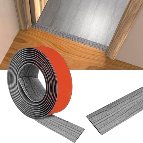 Aartner Übergangsleiste Boden Selbstklebend, 3m x 4cm Türleisten Boden, Übergangsprofil Vinyl Selbstklebend, PVC Sockelleiste für Fußböden Übergangsleisten Laminat Ausgleichsprofil (Dunkelgrau) Aartner Übergangsleiste Boden Selbstklebend, 3m x 4cm Türleisten Boden, Übergangsprofil Vinyl Selbstklebend, PVC Sockelleiste für Fußböden Übergangsleisten Laminat Ausgleichsprofil (Dunkelgrau) von Aartner