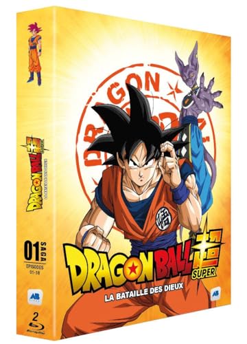 Coffret dragon ball super, vol. 1 : la bataille des dieux, épisodes 1 à 18 [Blu-ray] [FR Import] von Ab Production