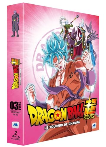 Coffret dragon ball super, vol. 3 : le tournoi de champa, épisodes 28 à 46 [Blu-ray] [FR Import] von Ab Production