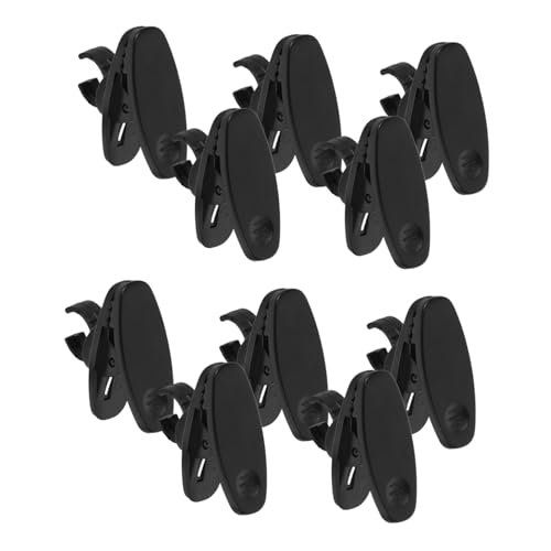 Abaodam 10 Stück 10 Lavalier-Mikrofon-Clip Mikrofonclip schwarze Mikrofonständerklemmen Multifunktionaler Mikrofon Clip Clip-Mikrophon verstellbarer Kragenclip Mikrofonhalterung Plastik Abaodam 10 Stück 10 Lavalier-Mikrofon-Clip Mikrofonclip schwarze Mikrofonständerklemmen Multifunktionaler Mikrofon Clip Clip-Mikrophon verstellbarer Kragenclip Mikrofonhalterung Plastik von Abaodam