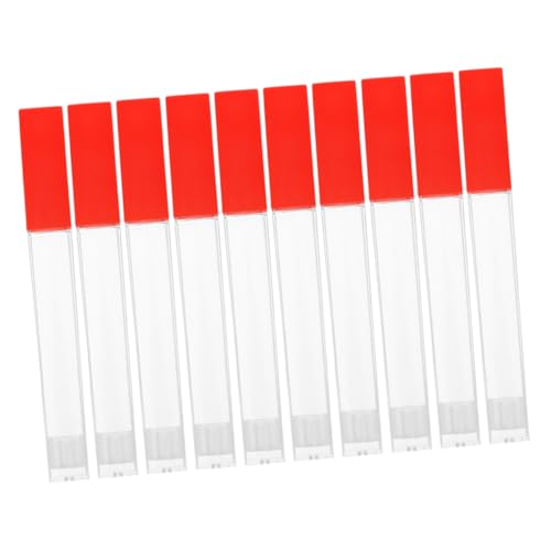 Abaodam 10 Stück Thermometer-Schutzrohr Schutzrohr für Fieberthermometer Lagerhalter Fieber Thermometer Wiederverwendbare Tuben Mundthermometerschutzrohr Lagerrohr klein Plastik rot Abaodam 10 Stück Thermometer-Schutzrohr Schutzrohr für Fieberthermometer Lagerhalter Fieber Thermometer Wiederverwendbare Tuben Mundthermometerschutzrohr Lagerrohr klein Plastik rot von Abaodam