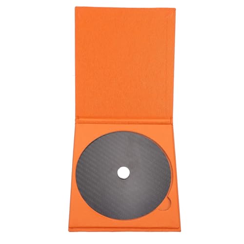Abaodam 1Stück CD Drehteller aus Kohlefaser Premium Matte für Minimieren von Vibrationen und Resonanzen Wiedergabe Perfekter Schutz für Ihre Langlebig von Abaodam