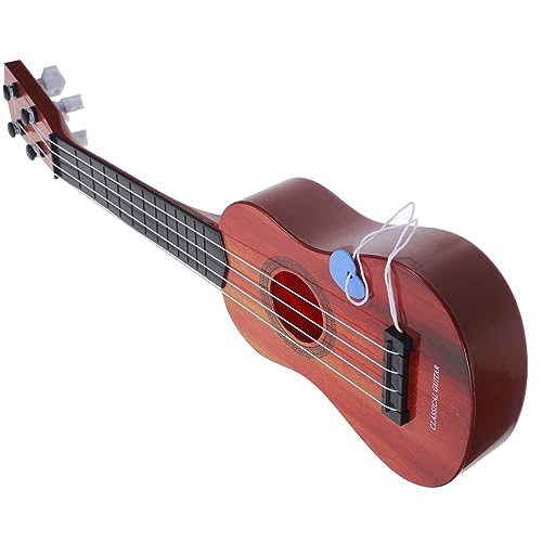 Abaodam 1Stück Gitarre für Ukulele Musikinstrument für Anfänger Kreatives Musikspielzeug mit Saiten für Jungen und Hochwertige Verarbeitung Abaodam 1Stück Gitarre für Ukulele Musikinstrument für Anfänger Kreatives Musikspielzeug mit Saiten für Jungen und Hochwertige Verarbeitung von Abaodam