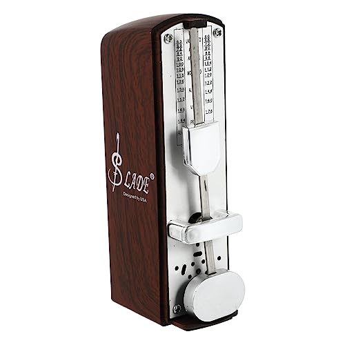 Abaodam 1Stück Mechanisches Metronom für Klavier und Gitarre Universelles Mini Metronom aus Hochwertigem für Anfänger und Profis Langlebig und Präzise für Verschiedene Abaodam 1Stück Mechanisches Metronom für Klavier und Gitarre Universelles Mini Metronom aus Hochwertigem für Anfänger und Profis Langlebig und Präzise für Verschiedene von Abaodam