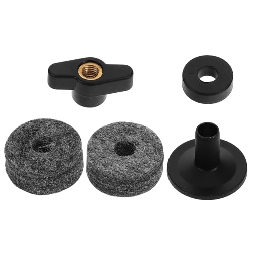 Abaodam 1set Set Beckenarm Befestigung Beckenzubehör Schlagzeug Pad Ständer Zubehör Zubehör Drums Zubehör Schlagzeug Ständer Teile Beckenhalterung Schwarz Filz Abaodam 1set Set Beckenarm Befestigung Beckenzubehör Schlagzeug Pad Ständer Zubehör Zubehör Drums Zubehör Schlagzeug Ständer Teile Beckenhalterung Schwarz Filz von Abaodam