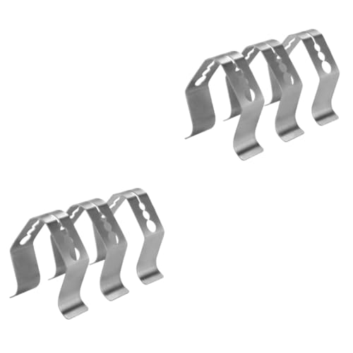 Abaodam 2 Sätze Grillsondenclip Raucher-sonden-clip Fleisch Digital Grillen Stahlclip Bausatz Edelstahlklemme Thermometer-sondenclip Rostfreier Stahl Silver 3 Stücke * 2 Abaodam 2 Sätze Grillsondenclip Raucher-sonden-clip Fleisch Digital Grillen Stahlclip Bausatz Edelstahlklemme Thermometer-sondenclip Rostfreier Stahl Silver 3 Stücke * 2 von Abaodam