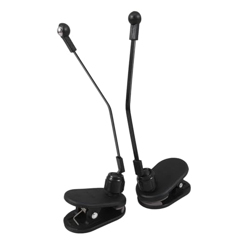Abaodam 2 Stück Klavier Partiturpresse Tastatur Seitenhalter Tastatur Musikzubehör Rutschfester Klavierclip Notenbuch Seitenhalter Clip Musikbinder Clip Musik Lesezeichen von Abaodam