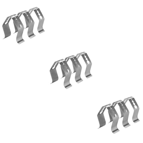 Abaodam 3 Sätze Grillsondenclip Clip Für Grilltemperaturfühler Sondenclips Für Grill Fleisch Digital Thermometer-sondenclip Küchenwaren Rostfreier Stahl Silver 3 Stücke * 3 von Abaodam