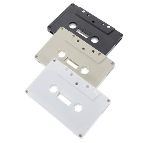 Abaodam 3 Stück Banddekoration Kassettenband leer Leere Kassetten zum Aufnehmen Miniband Mini -Kassettenrekorder Mikrokassetten Leere Bänder Kassettenmusik Plastik Abaodam 3 Stück Banddekoration Kassettenband leer Leere Kassetten zum Aufnehmen Miniband Mini -Kassettenrekorder Mikrokassetten Leere Bänder Kassettenmusik Plastik von Abaodam