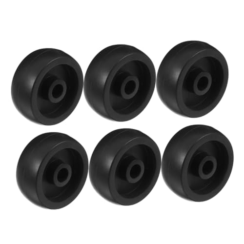 Abaodam 6 Stück Zubehör Für Fitnessgeräte Rollenrad Übung Riemenscheibe Im Fitnessstudio Laufräder Fitness-rollenrad Ersatz-rollstuhlräder Ein Rollenrad Laufrad Für Heimtrainer Pa Black Abaodam 6 Stück Zubehör Für Fitnessgeräte Rollenrad Übung Riemenscheibe Im Fitnessstudio Laufräder Fitness-rollenrad Ersatz-rollstuhlräder Ein Rollenrad Laufrad Für Heimtrainer Pa Black von Abaodam
