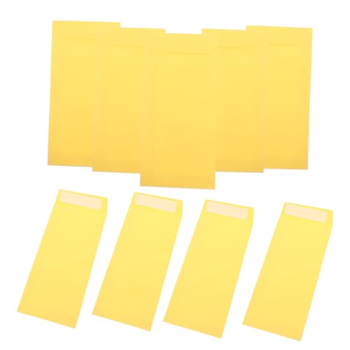 Abaodam 60 Stück Umschlag briefumschläge Schreibpapierhalter Multifunktionsumschläge Einladungskartenumschläge Kartenmappen süße Umschläge für Briefe Halter für Papierumschläge Gelb Abaodam 60 Stück Umschlag briefumschläge Schreibpapierhalter Multifunktionsumschläge Einladungskartenumschläge Kartenmappen süße Umschläge für Briefe Halter für Papierumschläge Gelb von Abaodam
