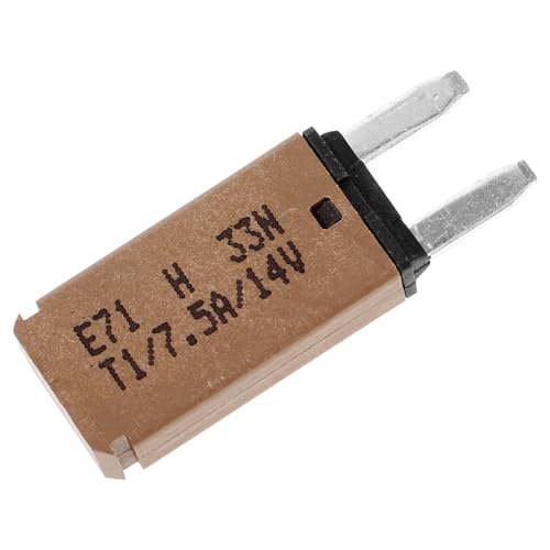 Abaodam 7.5A Mini Sicherung Automatische Reset Funktion für Autos und Wohnmobile Zuverlässiger Schutz für Elektrische für Notfallreparaturen Automobilzubehör von Abaodam
