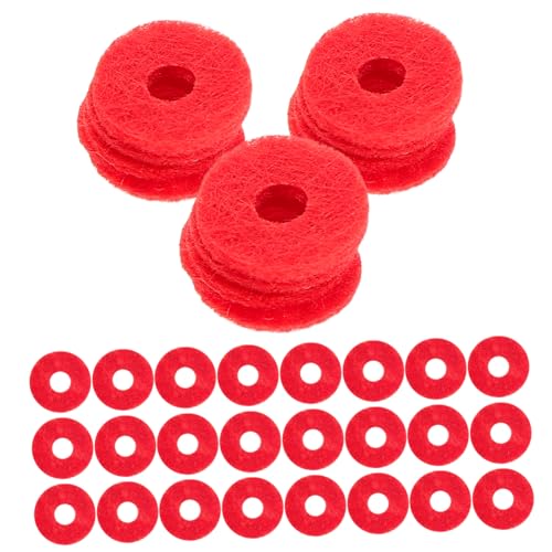 Abaodam 90 Stück Klavierzubehör Tastatur-Balance-Waschmaschine Klavierabstimmung Professionelles Piano-Tuning-kit Ausgleichsscheiben Für Tastaturen Austausch Von Klavierteilen Rot Wolle Abaodam 90 Stück Klavierzubehör Tastatur-Balance-Waschmaschine Klavierabstimmung Professionelles Piano-Tuning-kit Ausgleichsscheiben Für Tastaturen Austausch Von Klavierteilen Rot Wolle von Abaodam