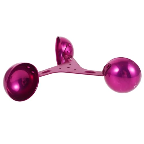 Abaodam Anemometer-Zubehör wetterstation meteorologisch Windrichtungsanemometer Abdeckung Windindikator Windanzeigerversorgung Windrichtungsanzeigerschalen Aluminiumlegierung Violett von Abaodam