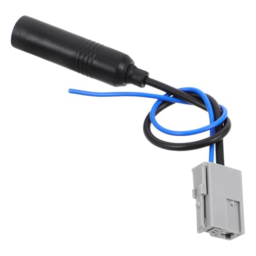 Abaodam Auto -audioadapter Antennenadapter Ukw-antenne Für Stereoanlage Drahtantenne Für Radio Stereo-kabelbaum Autoradio-antennenverlängerungskabel Gummi von Abaodam
