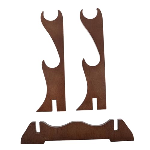 Abaodam Bambusflöten Ausstellungsständer Flötenständer Tragbarer Halter Für Blockflöte Piccolo Ständer Blockflötenständer Flötengestell Flötenständer Kaffee Massivholz von Abaodam