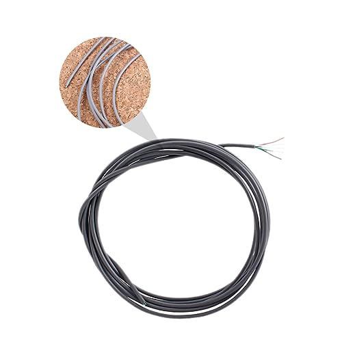 Abaodam Gitarre Kabel Adriges Abgeschirmtes Kabel für Pickup Verkabelung Professionelles Instrumentenkabel für Gitarre und Bass Lärmschutz und Geräuschreduzierung Abaodam Gitarre Kabel Adriges Abgeschirmtes Kabel für Pickup Verkabelung Professionelles Instrumentenkabel für Gitarre und Bass Lärmschutz und Geräuschreduzierung von Abaodam