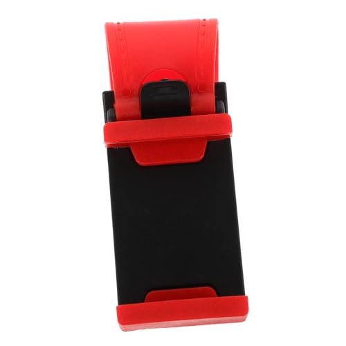 Abaodam Halterung für Autotelefon Telefonhalter Lenkrad Telefonhalter für Einkaufswagen telefonhalterung am lenkrad Handyhalter am Lenkrad Plastik rot Abaodam Halterung für Autotelefon Telefonhalter Lenkrad Telefonhalter für Einkaufswagen telefonhalterung am lenkrad Handyhalter am Lenkrad Plastik rot von Abaodam