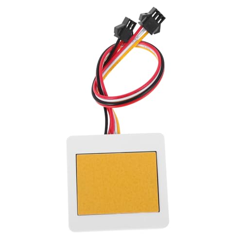 Abaodam Intelligenter Make -up -Spiegelschalter Lichtschalter berühren Dimmer Lichtschalter Berührungsschalter für Lampe LED-Touch-Dimmerschalter Dimmer -Modul Plastik Weiß von Abaodam