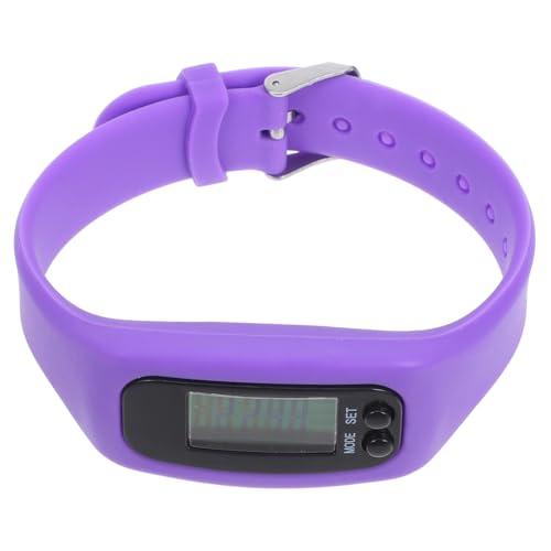 Abaodam LED Schrittzähler Armbanduhr mit Kalorienüberwachung Multifunktionale Elektronische Sportuhr Lila für Fitness und Bewegungserfassung für Senioren Jugendliche Abaodam LED Schrittzähler Armbanduhr mit Kalorienüberwachung Multifunktionale Elektronische Sportuhr Lila für Fitness und Bewegungserfassung für Senioren Jugendliche von Abaodam