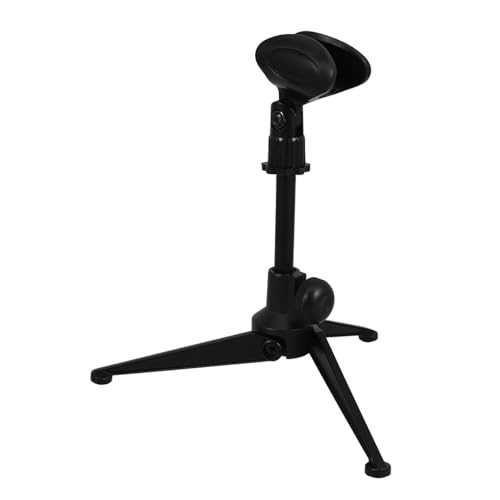 Abaodam Mikrofonständer aus Verstellbares Desktop Stativ für Mikrofone Stabil und Langlebig für Aufnahmen Podcasting und Gaming Kompakt und Robust von Abaodam