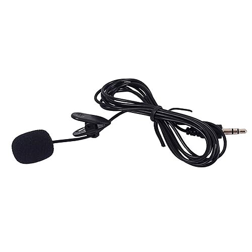 Abaodam Mini Mikrofon für Smartphone Tragbares Clip Mikrofon mit Stecker für Videoaufnahmen Interviews und Live Schwarz Abaodam Mini Mikrofon für Smartphone Tragbares Clip Mikrofon mit Stecker für Videoaufnahmen Interviews und Live Schwarz von Abaodam