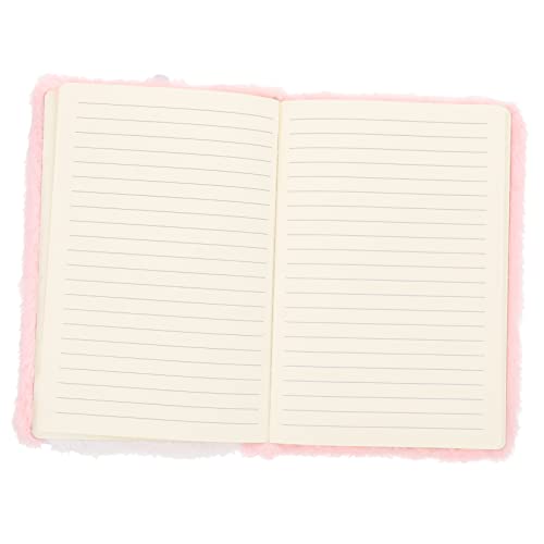Abaodam Notizbuch mit Plüscheinband für Dekoratives Tagebuch Abschließbares Schreibheft für Schulzeug und Persönliche Notizen Abaodam Notizbuch mit Plüscheinband für Dekoratives Tagebuch Abschließbares Schreibheft für Schulzeug und Persönliche Notizen von Abaodam