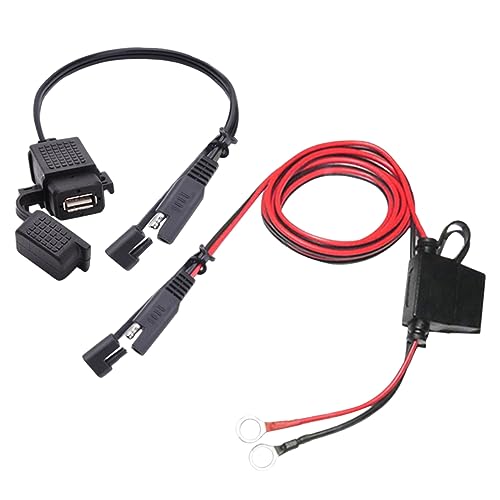 Abaodam Sae Zu USB Ladegerät Schnelles Aufladen Für Motorräder Korrosionsbeständig Für Smartphones Und GPS von Abaodam