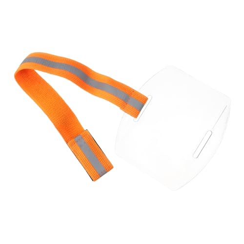 Abaodam Wasserdichter Ausweishalter Ausweishalter Arm Ausweishalter Arm Ausweishalter Wasserdichter Kartenhalter Ausweishalter Arm Ausweishalter Arm Ausweishalter Orange Polyester von Abaodam