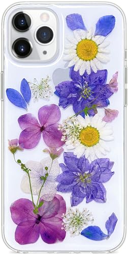 Abbery Klar Handyhülle Kompatibel mit iPhone 11 Pro Hülle Blumen Glitzer Durchsichtig Dünne durchsichtig Weich Silikon Echte Getrocknete Blumen Frauen Mädchen Geschenk Stoßfeste Schutzhülle (Daisy) Abbery Klar Handyhülle Kompatibel mit iPhone 11 Pro Hülle Blumen Glitzer Durchsichtig Dünne durchsichtig Weich Silikon Echte Getrocknete Blumen Frauen Mädchen Geschenk Stoßfeste Schutzhülle (Daisy) von Abbery