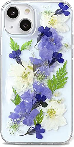 Abbery Klar Handyhülle Kompatibel mit iPhone 13 Mini Hülle Blumen, Dünne Transparente Weich TPU Echte Getrocknete Blumen Handarbeit Frauen Mädchen Geschenk Stoßfeste Schutzhülle Abbery Klar Handyhülle Kompatibel mit iPhone 13 Mini Hülle Blumen, Dünne Transparente Weich TPU Echte Getrocknete Blumen Handarbeit Frauen Mädchen Geschenk Stoßfeste Schutzhülle von Abbery