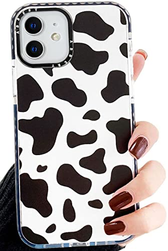 Abbery für iPhone 12/12 Pro Hülle Kuh Muster Kuhflecken Durchsichtig Mit Druck Weiche klare Transparent Design Silikon HandyHülle Stoßfest Gummi Süß Mädchen Schutzhülle Kratzfest Cover Abbery für iPhone 12/12 Pro Hülle Kuh Muster Kuhflecken Durchsichtig Mit Druck Weiche klare Transparent Design Silikon HandyHülle Stoßfest Gummi Süß Mädchen Schutzhülle Kratzfest Cover von Abbery