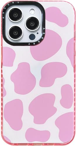 Abbery für iPhone 13 Pro Hülle Rosa Kuh Muster Kuhflecken Durchsichtig Druck Weiche klare Transparent mit Design Silikon Stoßfest Gummi Süß Schutzhülle Kratzfest Frauen Mädchen Abbery für iPhone 13 Pro Hülle Rosa Kuh Muster Kuhflecken Durchsichtig Druck Weiche klare Transparent mit Design Silikon Stoßfest Gummi Süß Schutzhülle Kratzfest Frauen Mädchen von Abbery