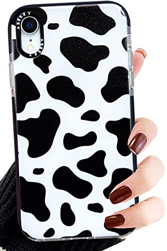 Abbery für iPhone XR Hülle Kuh Muster Durchsichtig Kuhflecken Druck Weiche klare Transparent mit Design Süß Silikon HandyHülle Stoßfest Gummi Schutzhülle Kratzfest Case Cover Shell Abbery für iPhone XR Hülle Kuh Muster Durchsichtig Kuhflecken Druck Weiche klare Transparent mit Design Süß Silikon HandyHülle Stoßfest Gummi Schutzhülle Kratzfest Case Cover Shell von Abbery
