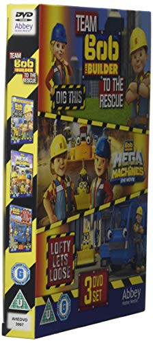 Bob The Builder - Team Bob To The Rescue Triple DVD Set von Abbey Home Media Group