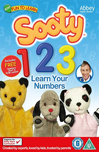 Sooty - 123 - Fun To Learn DVD - INCLUDES FREE POSTER von Abbey Home Media Group