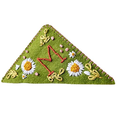 Lesezeichen Seitenwinkel, Bestickte Ecke Lesezeichen Brief, Buchzubehör für Leseliebhaber, Frühlings-, Sommer-, Herbst- und Winter-Stickerblätter Abbto Lesezeichen Seitenwinkel, Bestickte Ecke Lesezeichen Brief, Buchzubehör für Leseliebhaber, Frühlings-, Sommer-, Herbst- und Winter-Stickerblätter Abbto von Abbto