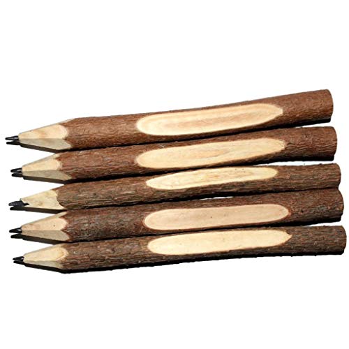 Abcsea 5PCS Holz Bleistift, Fortgeschrittene Kreative Original Ökologischen Handgefertigten Holz Bleistift von Abcsea