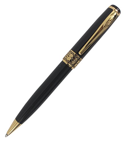 Abcsea Fortgeschrittene Kugelschreiber 68 Schwarz Und Gold Clip - schwarz von Abcsea
