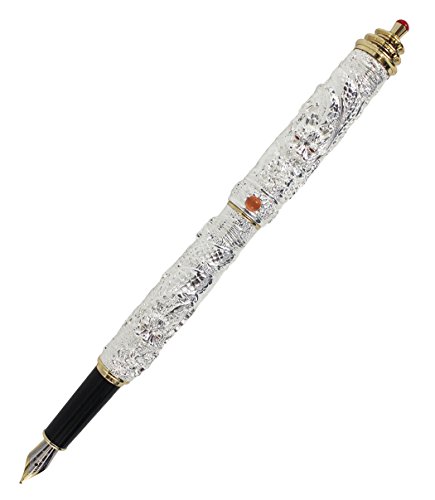 Abcsea Klassischen Chinesischen Drachen Füllfederhalter Tempel Des Himmels - Silber- von Abcsea