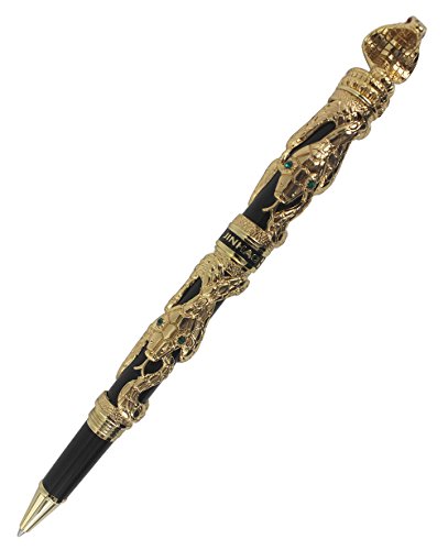 Abcsea Schlange Rollerball Kobra Dreidimensionale Muster Sammlung Stift - Gold von Abcsea